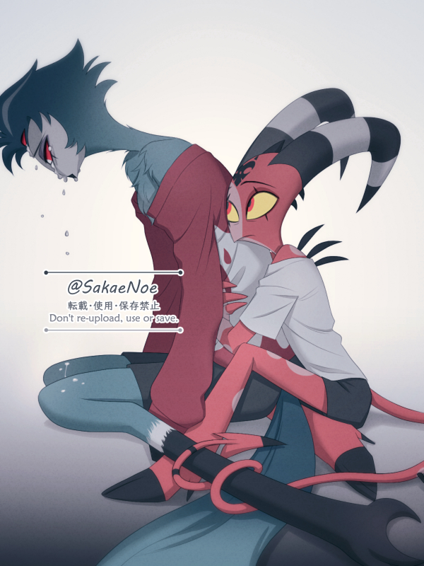 SakaeNoe's tweet photo. #Stolitz #HelluvaBossFanart https://t.co/FD8zU9cyXL