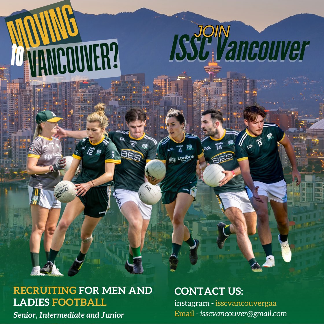 ISSC Vancouver GAA Club (@isscvancouver) on Twitter photo Planning your big move to Vancouver?
Get in touch with us! We have connections within our community to all things jobs, housing & visas 🫱🏼🫲🏽
Find your home away from home 🇨🇦
<a href="/officialgaa/">The GAA</a> <a href="/GAAworldgames/">World GAA</a> <a href="/MayoGAA/">Mayo GAA</a> <a href="/DubGAAOfficial/">Dublin GAA</a> <a href="/Galway_GAA/">Galway GAA Official</a> <a href="/OfficialCorkGAA/">Cork GAA</a> <a href="/TyroneGAALive/">Tyrone GAA</a> Planning your big move to Vancouver?
Get in touch with us! We have connections within our community to all things jobs, housing & visas 🫱🏼🫲🏽
Find your home away from home 🇨🇦
<a href="/officialgaa/">The GAA</a> <a href="/GAAworldgames/">World GAA</a> <a href="/MayoGAA/">Mayo GAA</a> <a href="/DubGAAOfficial/">Dublin GAA</a> <a href="/Galway_GAA/">Galway GAA Official</a> <a href="/OfficialCorkGAA/">Cork GAA</a> <a href="/TyroneGAALive/">Tyrone GAA</a>