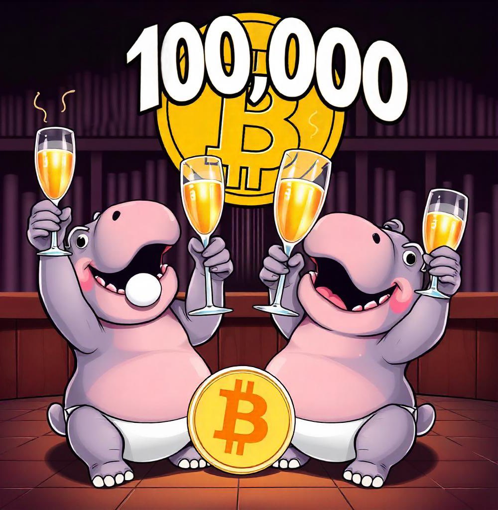 BTC Hits 100K Again! 🎉

Join us for a Community AMA on our Telegram channel as we celebrate this milestone and discuss the exciting future of BabyHippo!

📅 Date: 13th December
⏰ Time: 3 PM UTC
🎙️ Topic: Upcoming plans and events

📍 AMA Location: t.me/babyHippo_BSC

Be