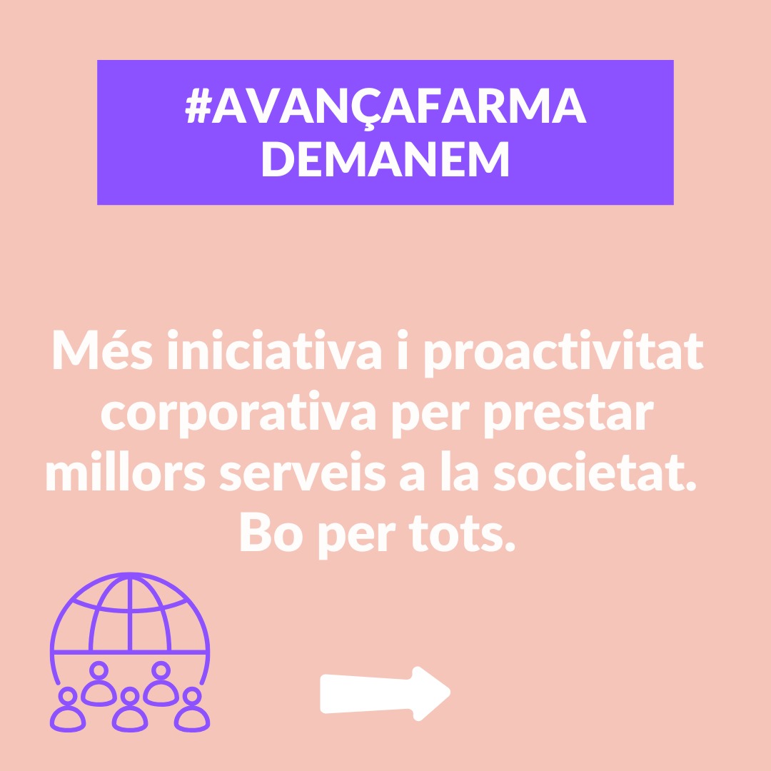 Aquest dimecres alguns dels representants d'#avançafarma vam assistir a la junta general del <a href="/farmaceuticsbcn/">COFB Col·legi de Farmacèutics de Barcelona</a> Fem una oposició crítica, constructiva que vol fer avançar la professió. Creiem que la diversitat enriqueix i estem orgullosos de discrepar! Ens acompanyes?