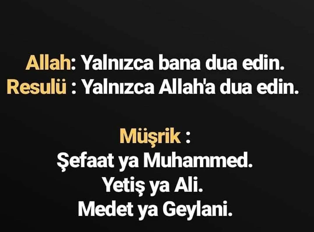 "Şefaat ya resulallah" söylemini de listeye yazalım.