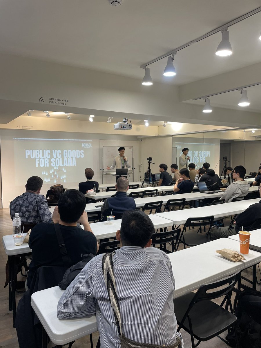 zero_computing's tweet image. Kicked off our first side event at TBW with an overview of @Bonsolsh
Thanks to @zktaipei for hosting!