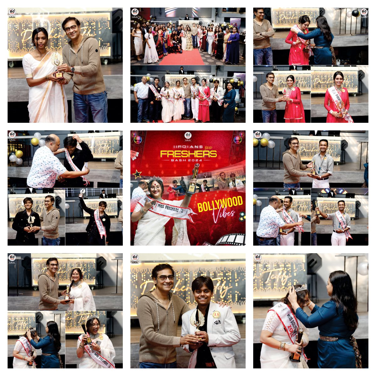 iifdkolkata's tweet image. #FreshersBash 2024 lit up the stage with dazzling Bollywood flair!
The day was made even more special with the esteemed presence of Mr. Kaushik Sen, a veteran actor from #Kolkata, who inspired everyone with his gracious words and support for budding creatives. 🌈✨