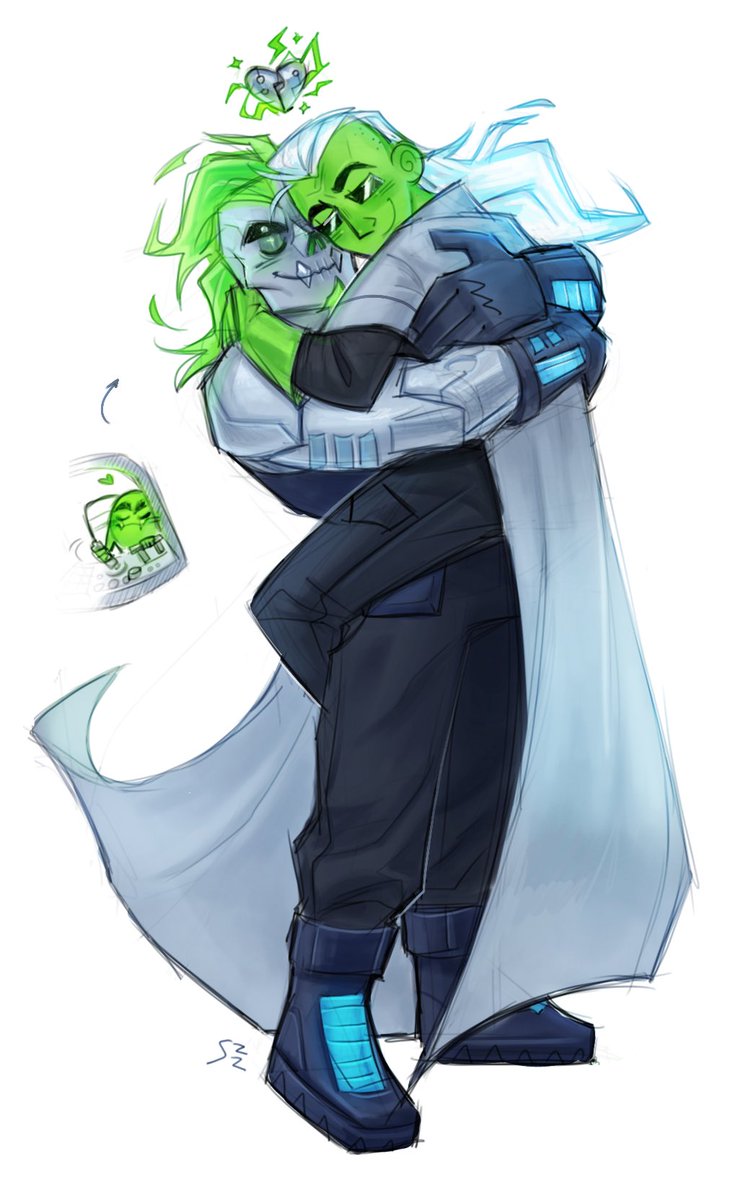 shentezzu's tweet photo. I’m so normal about them🫠
#skulktech #dannyphantom https://t.co/7raf65iYo6
