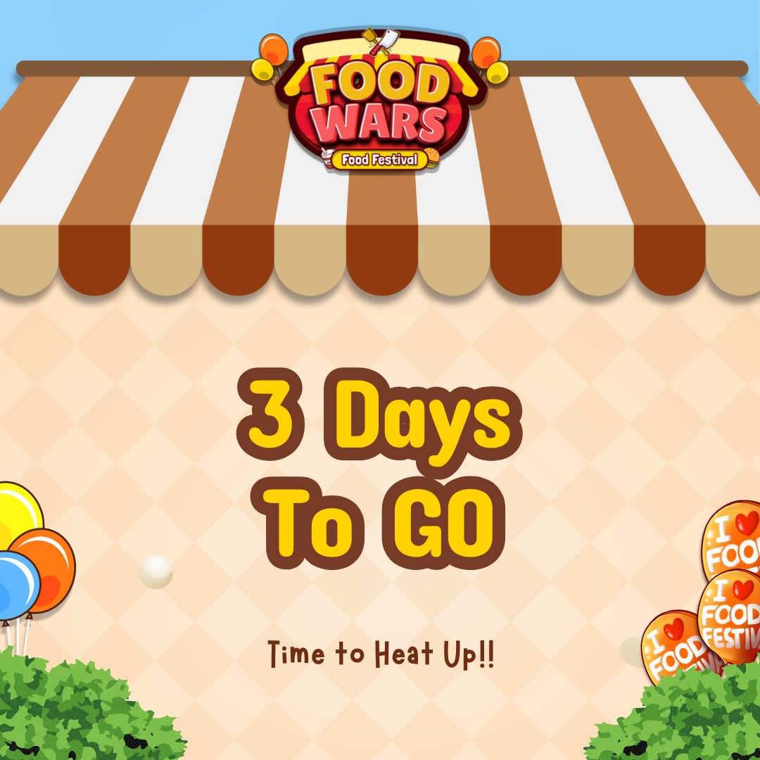 skypillarstudio's tweet photo. Food Wars tersisa 3 Hari lagi!!

Kamu ada diposisi berapa nih?

#Match3Game #treeky #foodwars #foodfestival https://t.co/ctFgYJk8Xc