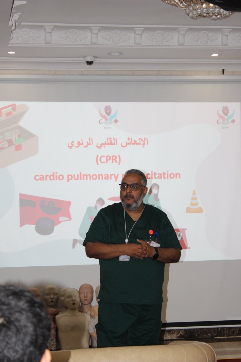 #لحظة_حياة 🕊️

 أقام فريقنا NVC التطوعي دورة تفاعلية مشتركه 

مع فريق بيدي روح 🚑

بتاريخ {3/12/2024} في مقر جمعية نماء الأهليه