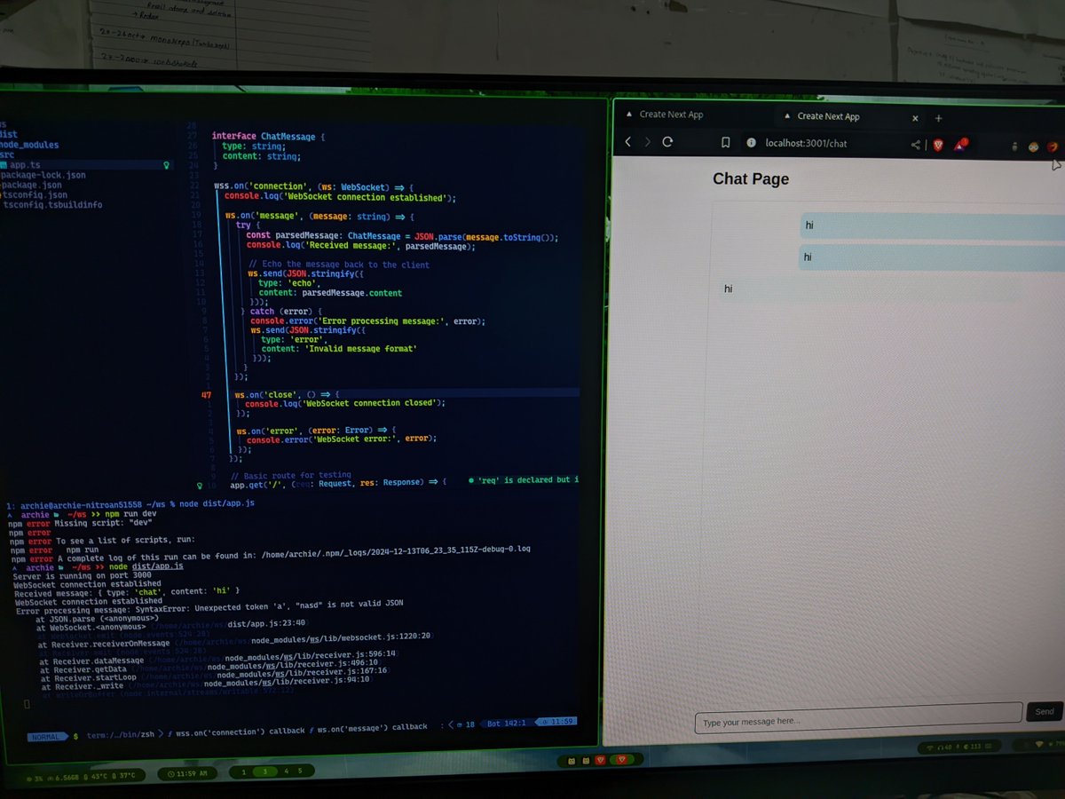 shivamsinghcse's tweet image. Websockets 🤘
@kirat_tw