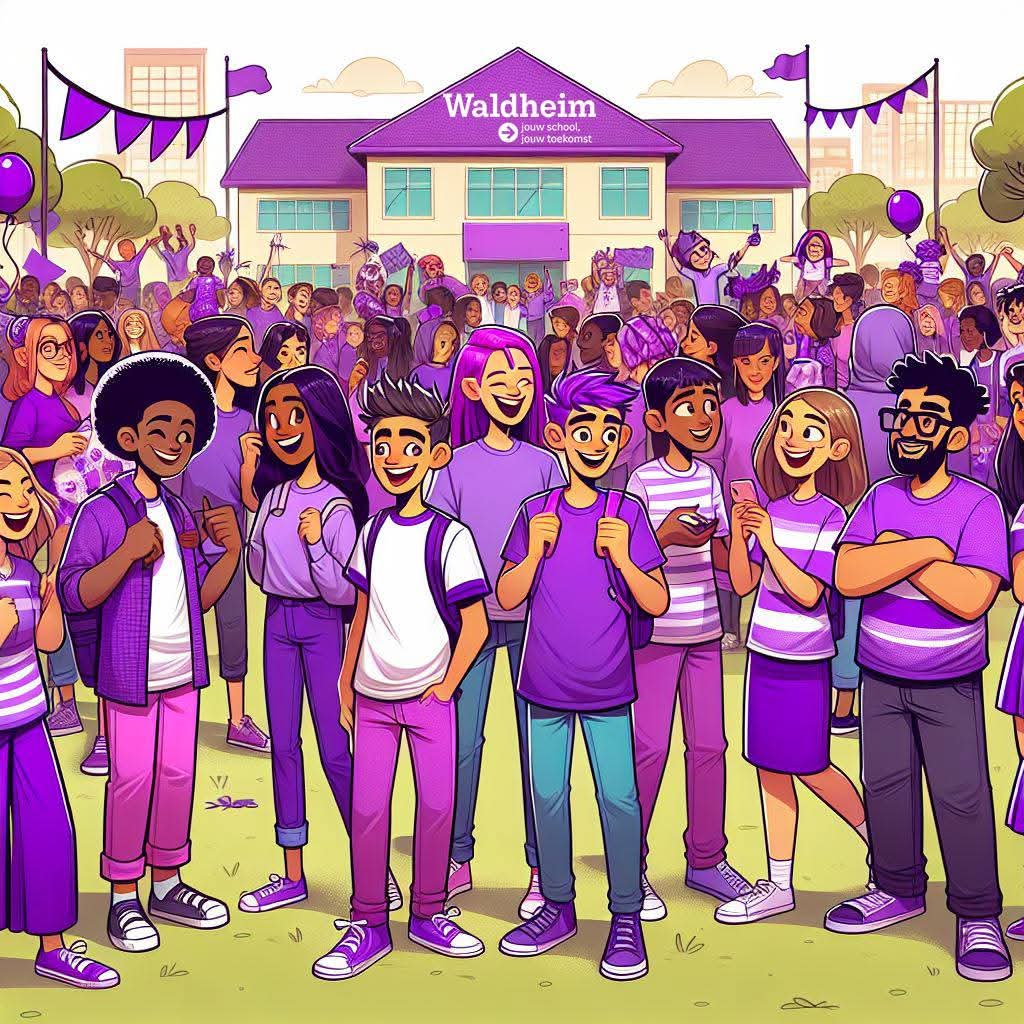 Zijn wie je bent! Dat mag iedereen. Vind jij dat ook? Trek vandaag wat paars aan om dat te laten zien.

 #Baarn #Soest #paarsevrijdag