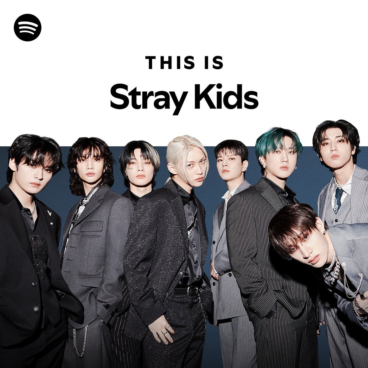 [Spotify]
This Is Stray Kids Playlist Cover
@spotify @spotifykr

Listen now🖤
bit.ly/3VBAKmy

Listen to "合 (HOP)" now💦
Stray-Kids.lnk.to/HOP

#StrayKids #스트레이키즈
#合 #HOP
#SKZHOP_HIPTAPE
#WalkinOnWater
#StrayKidsComeback
#YouMakeStrayKidsStay