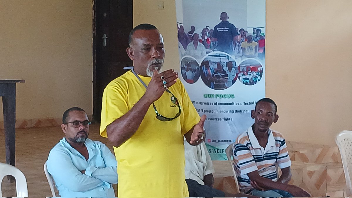 realio_netwcrks's tweet photo. "According to the judgement, 65% is designated to cash transfer while 35% is for sustainable development, we can not go against the judgement" Somo Mohamed, Save Lamu Chairman.
#FishermenCompensation https://t.co/5C5cmhhNFo