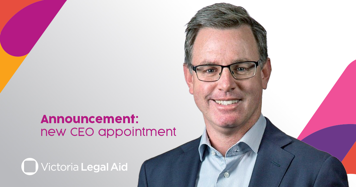 We are pleased to announce that our Board, with the approval of the Victorian Attorney-General Jaclyn Symes MP, have appointed Toby Hemming as our chief executive officer. Toby starts in the role on 17 February 2025. Read the full announcement: legalaid.vic.gov.au/we-are-pleased…