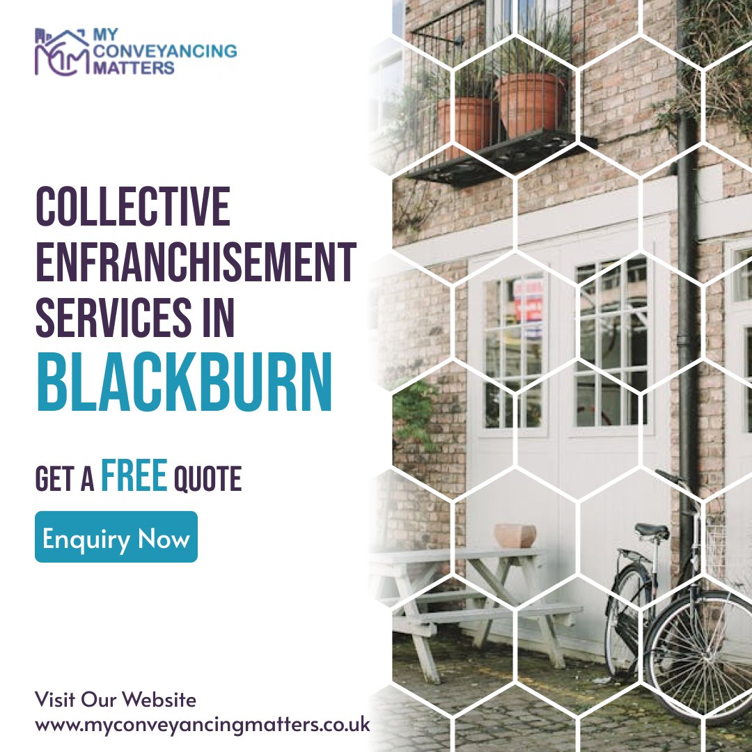 myconveyancingm's tweet photo. Collective Enfranchisment Services in Blackburn! https://t.co/HRybFv6W3L