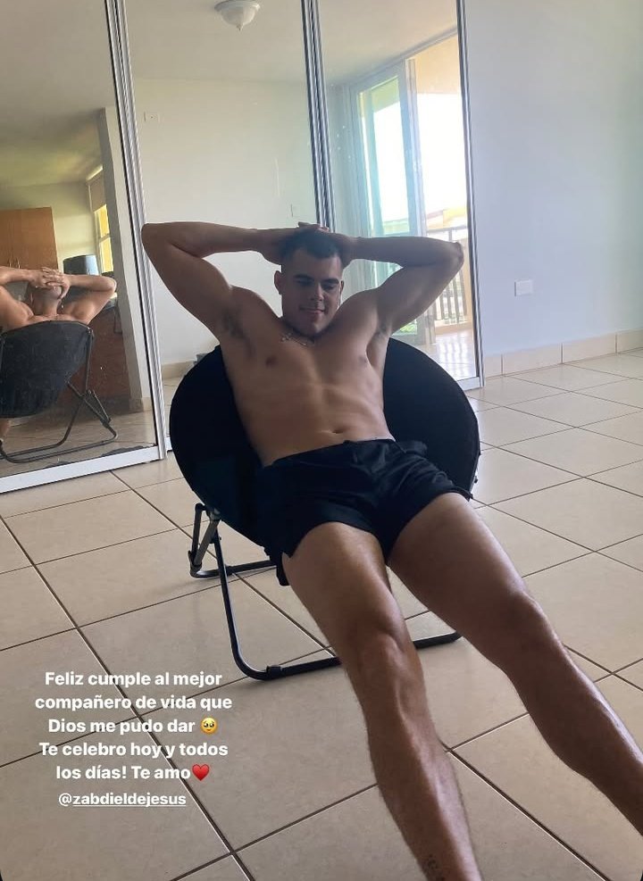 ZabdielHispanic's tweet photo. 📲| Zab vía Instagram stories de Paucabano 

@zabdiel1344 #ZabdielDeJesus https://t.co/eX7Kz5QN9a
