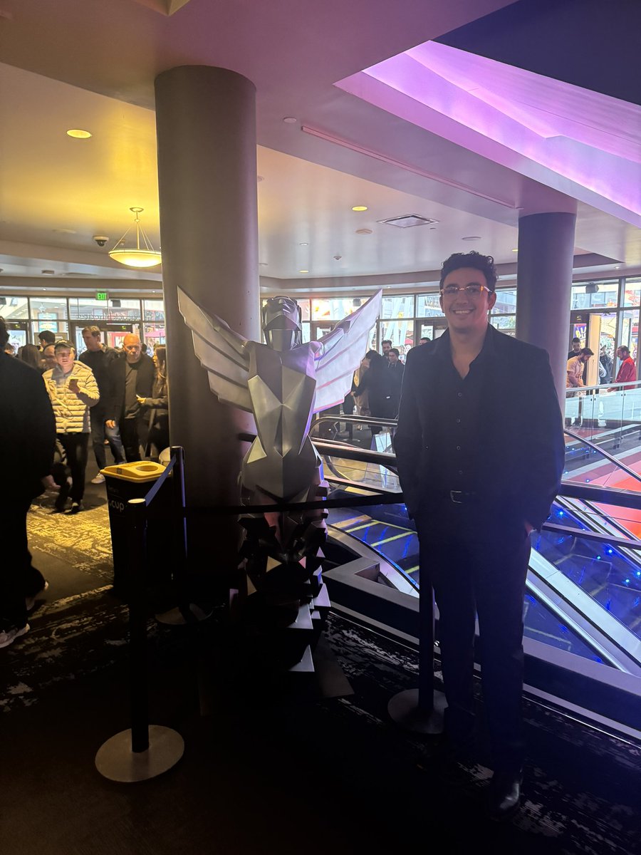 Thanks to <a href="/thegameawards/">The Game Awards</a> for having us! Video games are cool ngl