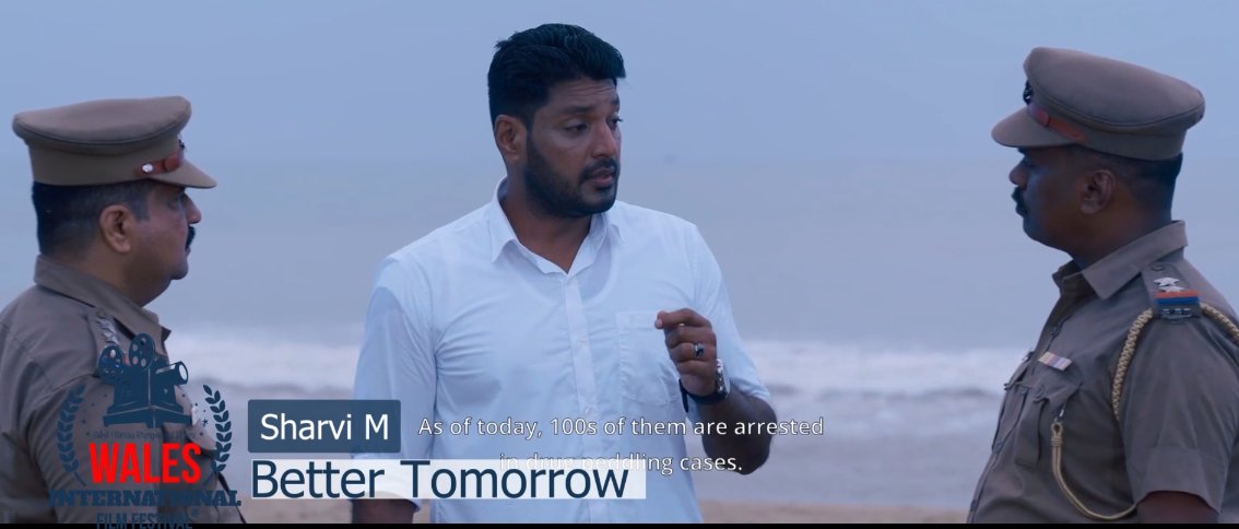 FilmSharvi's tweet image. 🎥 Exciting News Alert! 🎥 We're thrilled to announce that tamil film "Better Tomorrow," has been selected 🌟🎬. Now this time it is from the Wales International Film Festival  🎉 💪 
Foreign language Feature Selection @WalesFilmFest