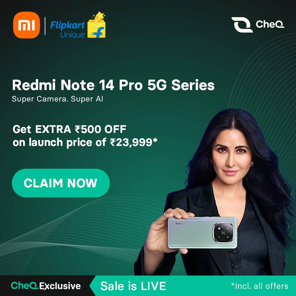 DeepakS67467395's tweet photo. Wow, this deal looks amazing! Can’t wait to grab the Redmi Note 14 Pro during the sale.".#RedmiNote14ProXCheQ https://t.co/x5AHyblUak