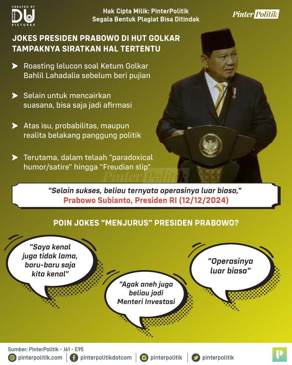 pinterpolitik's tweet image. Tapi overall komunikasi politik via pidato cair kayak gini asik juga gak sih? 👀

#bahlil #prabowo #golkar #airlanggahartarto #pdip #gibran #pinterpolitik #beritapolitik #politikindonesia #pinterpolitik