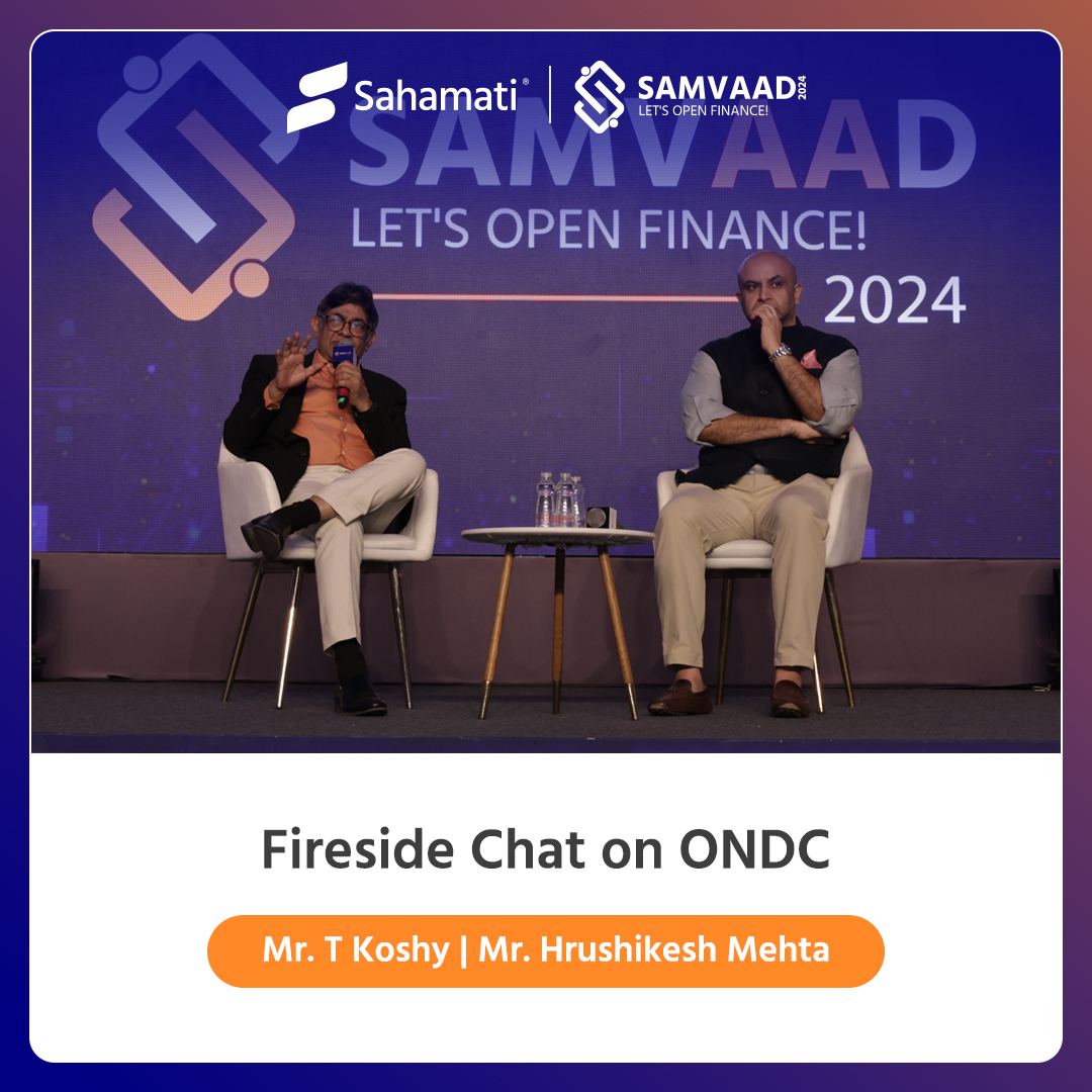 sahamati's tweet image. Fireside Chat on ONDC 🔥

#ONDC #OpenNetworks #FinancialInclusion #DemocratizingFinance #AAEcosyst