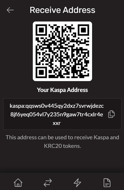 Tri_Cuek's tweet photo. @KaspaCafe @ghostwallet_ kaspa:qqsws0v445qy2dxz7svrwjdezc8jf6yeq054vl7y235n9gaw7tr4cxlr4exxr https://t.co/A3WWOIUAXm