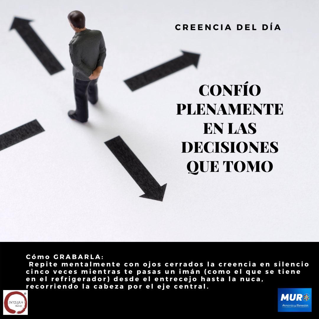 CoachMuro's tweet photo. Tus creencias determinan los resultados de tu vida, grábate creencias poderosas. Comparto la creencia de hoy, te invito a grabarlas en tu subconsciente, sí ayuda. Contáctame aquí: https://t.co/6tL8JBjiG9 Visita mi web para más información https://t.co/dnXvfRd6uh https://t.co/sVXFSRQHiI