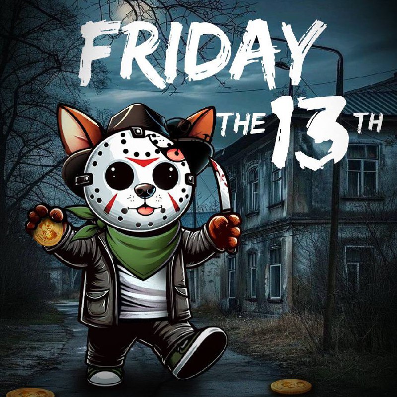 BandidoTeam's tweet photo. 🐾 Who says Friday the 13th has to be unlucky? 
With Bandido coin, every day is a chance to turn luck into love for animals in need. 

💰✨ Invest in $BANDI today and help create brighter futures for our furry friends—because good karma always wins!

#BandidoTeam #HappyFriday #bandicoin