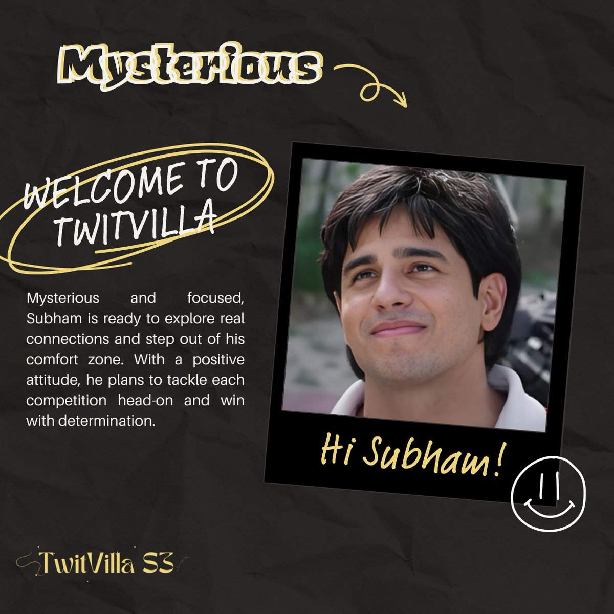 TwitVillaaX's tweet photo. Welcome Subham & Shreya โจ
Subham (Virgo โ) โ Thoughtful, strategic, planner.
Shreya (Libra โ๏ธ) โ Calm, focused, emotionally intelligent.
Blending intellect with intuition for every challenge! ๐
@Kind0703
@shraddhasshruu
#Twitvilla #TwitVillaS3 #Stellar16 #CosmicBonds