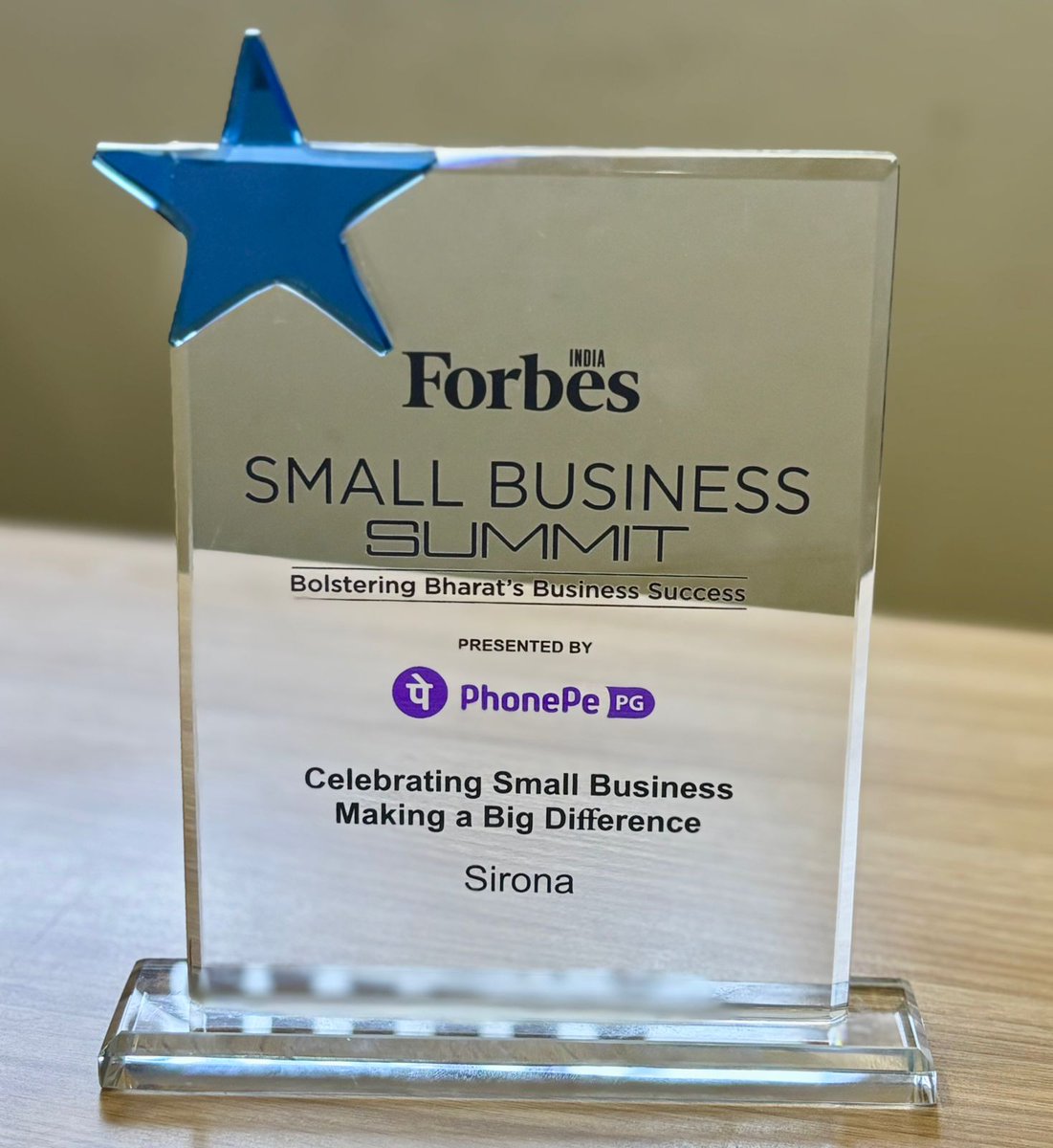 The Good Glamm Group (@goodglammgroup) on Twitter photo We’re thrilled to share that our portfolio brand, Sirona, has been recognized at the Forbes Small Business Summit 2024, celebrating Sirona’s incredible impact in driving meaningful change and innovation, proving that small businesses can make a big difference We’re thrilled to share that our portfolio brand, Sirona, has been recognized at the Forbes Small Business Summit 2024, celebrating Sirona’s incredible impact in driving meaningful change and innovation, proving that small businesses can make a big difference