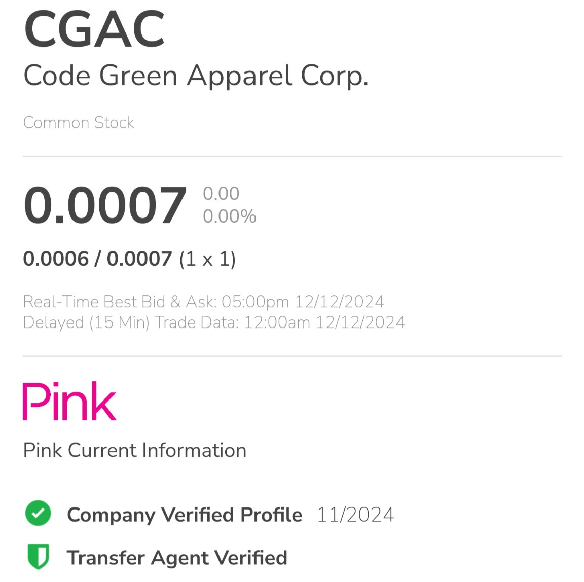 $cgac pink current