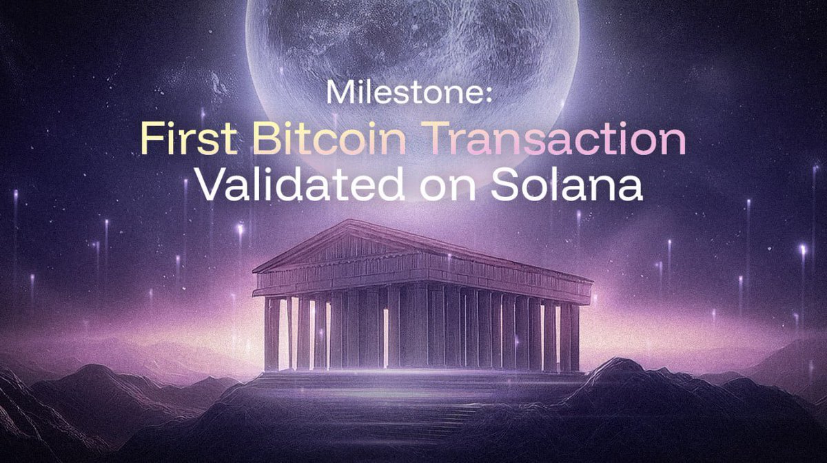 solana_daily's tweet photo. 🚨 .@solana  can now validate Bitcoin transaction on @ZeusNetworkHQ https://t.co/S1rVwckXpw