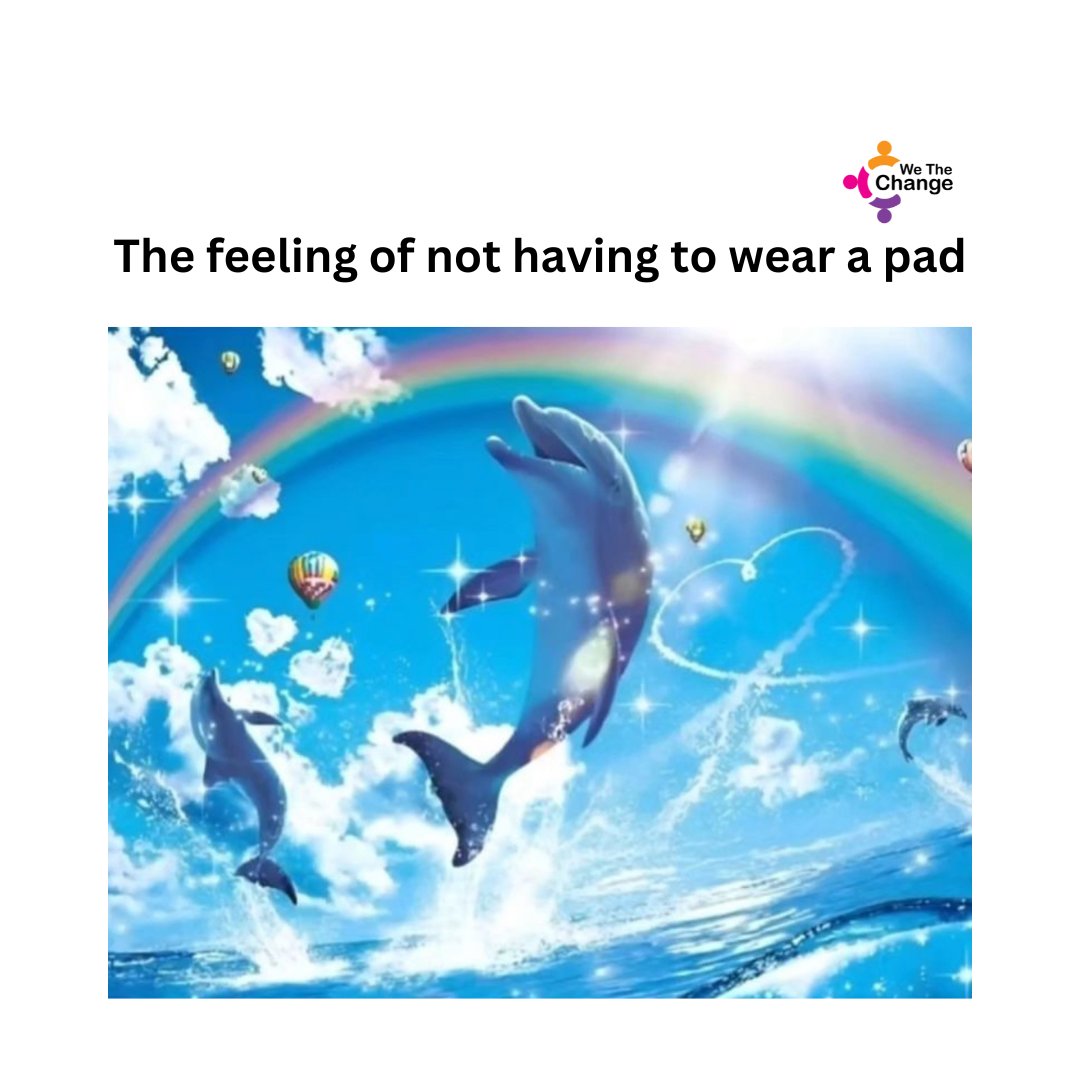 wethechangeind's tweet image. That feeling when the pad days are finally over—pure bliss! 

💬 Who else can relate?

Follow @wethechangeind  for more laughs and real talk! 

#PeriodRelief #WeTheChange #MenstrualFreedom #Relatable #PeriodStruggles #CycleStories