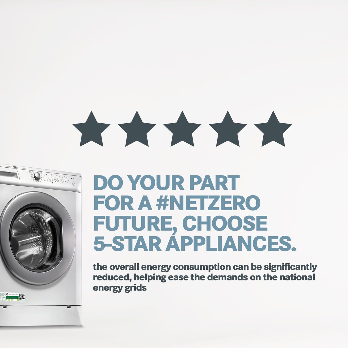 AbuDhabiDoE's tweet image. 5-star appliances can be a major contributor towards reducing household energy consumption. 
Let’s choose a #NetZero future. 

#UseItWisely #YearOfSustainability #TodayForTomorrow #UAE53 #PlanToAction