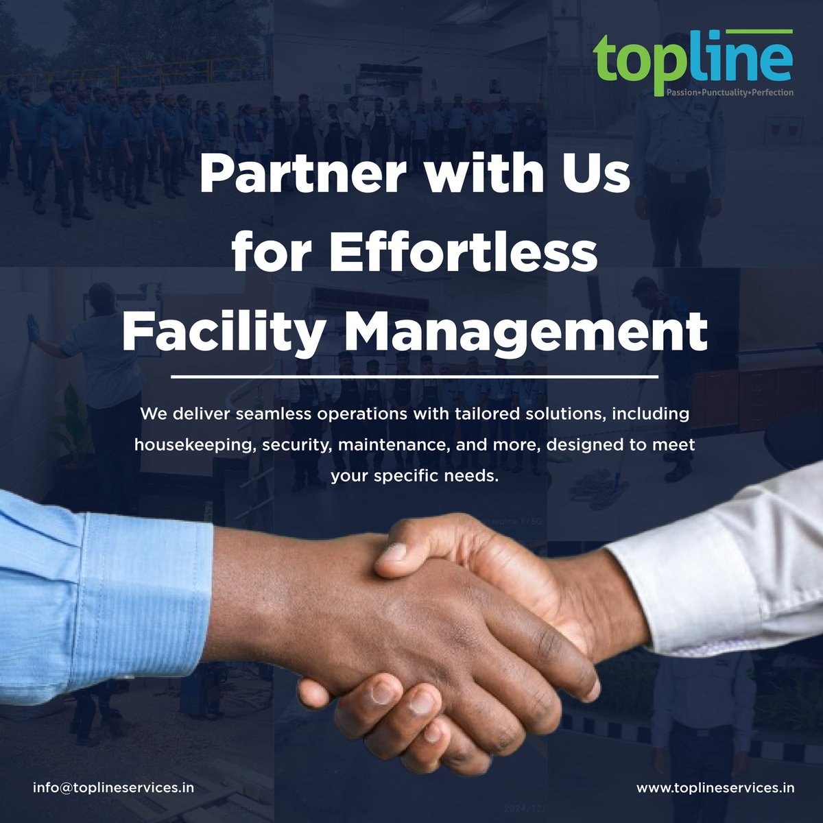 Topline_TISL's tweet photo. Looking for a Reliable Integrated Facility Management Partner? Your Search Ends Here!

#FacilityManagement #IntegratedServices #ProfessionalSolutions #Topline #ToplineServices #FacilityOperations #SeamlessManagement #IndiaBusiness #WorkplaceSolutions #AutomationInFM #Quality https://t.co/GAg1jAsRiV