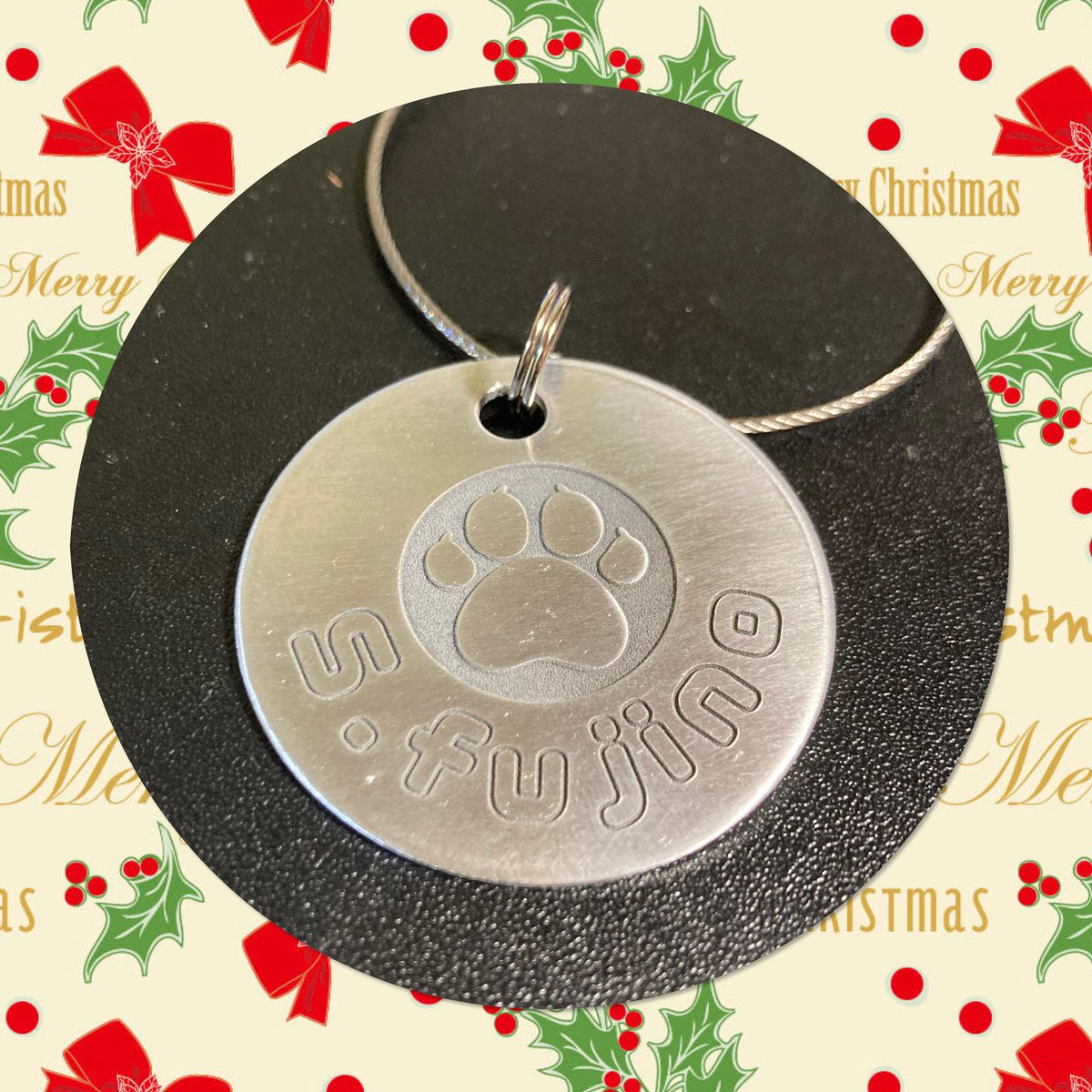 metalpartsworks's tweet photo. たまには自分に😊
クリスマスプレゼント🎁

#クリスマスプレゼント
#オリジナルキーホルダー
#オーダーメイド https://t.co/yyiXIzzbjL
