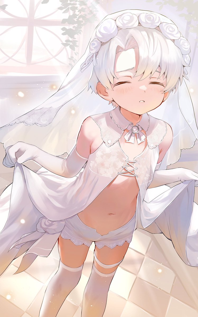 ショタ婚でした #今年も残りわずかなので今年一番伸びた絵を貼る 