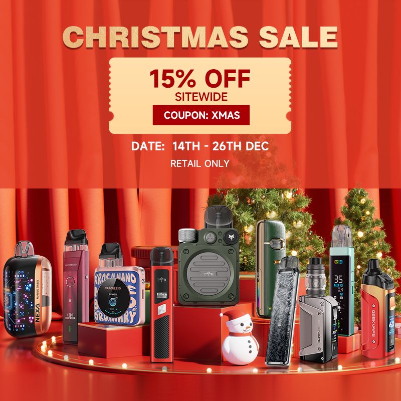 🌈🌈
🎅🎄💨Healthcabin - Christmas Sale 2024🎊

🤶15% OFF sitewide with coupon code: XMAS
..
❗Retail ONLY
Date: 14th - 26th Dec, 2024📆
>
More Details:👇
healthcabin.net/blog/christmas…
Shop:👇
healthcabin.net
>
#healthcabin #christmas #christmassale #vapewholesale #vape #vapor