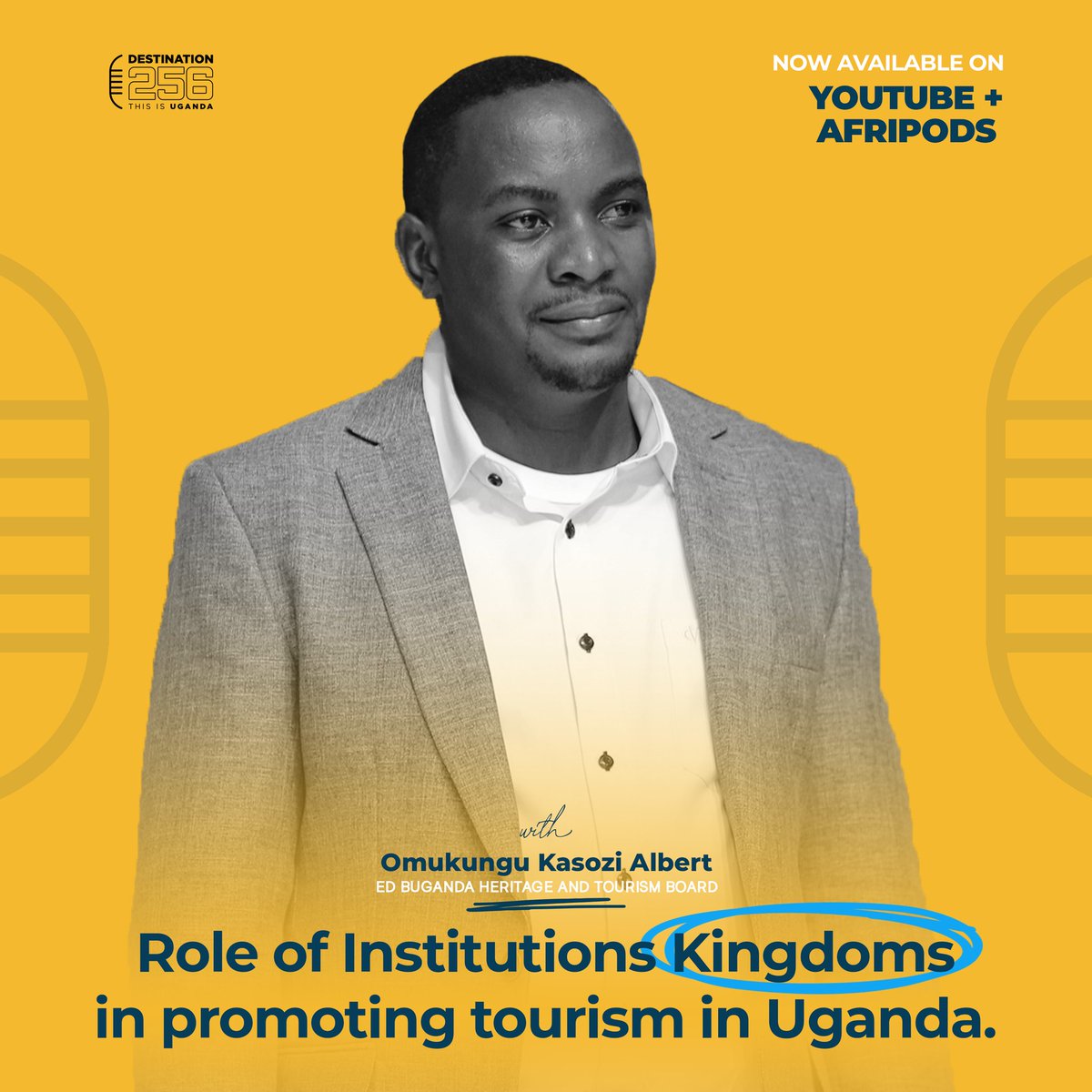 Destination256's tweet image. 🚨 #Destination256 Podcast is up with an insightful episode featuring Omukungu @MjrAlbertKasozi.

Curious about what it takes to promote Destination Uganda? Watch the full episode now.

👉 @YouTube:youtu.be/TWB8O_DtFCQ
👉 @afripods:afripods.com/episode/role-o…

#UGInConversation