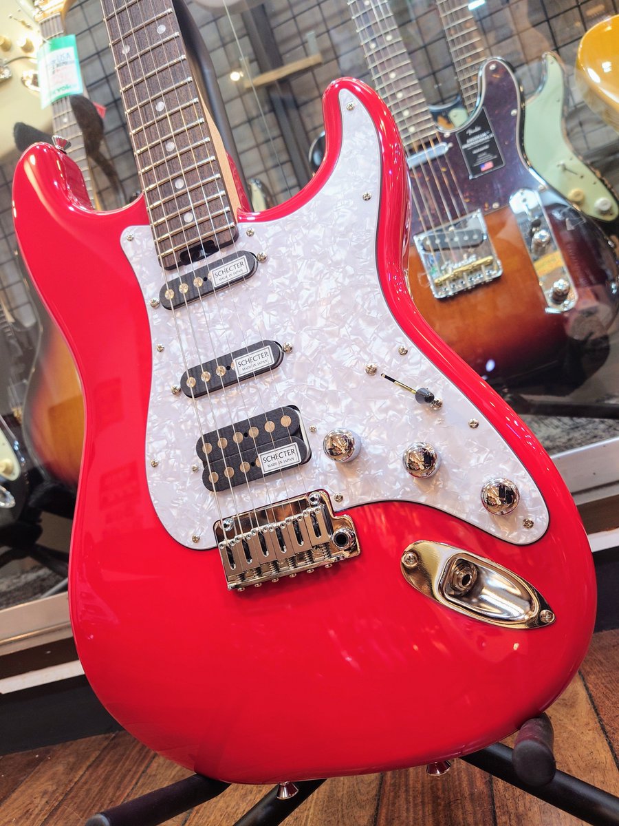 愛曲楽器創業75周年記念モデル『SCHECTER PS-ST-4-VTR』の仕様の一部を