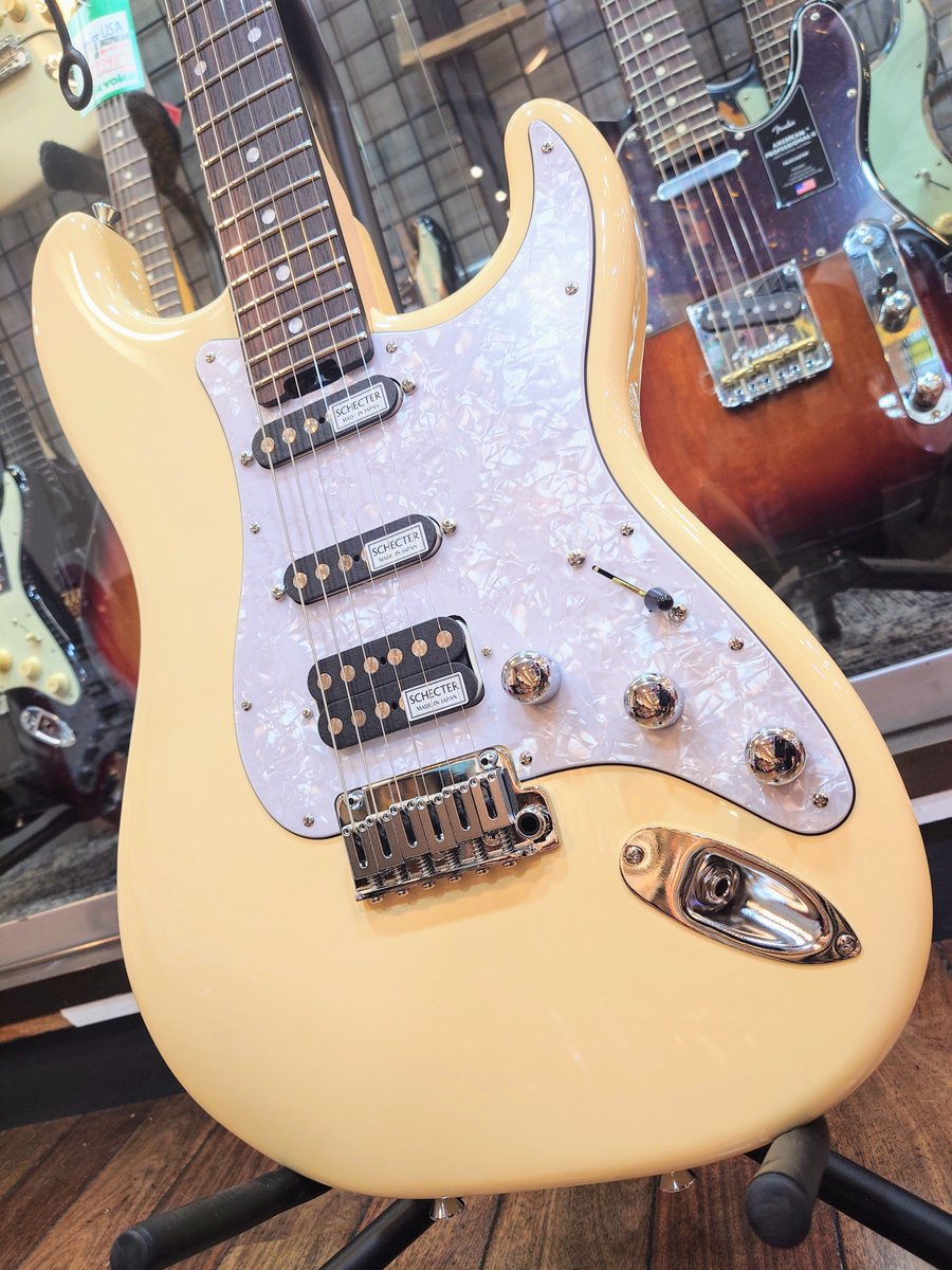 愛曲楽器創業75周年記念モデル『SCHECTER PS-ST-4-VTR』の仕様の一部を