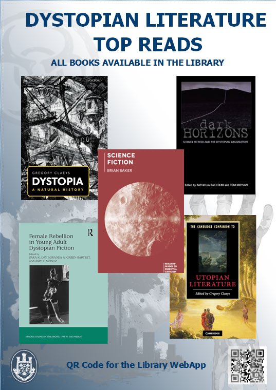 Finishing off this term with our #topreads for English Literature students <a href="/THSsixthform/">Thomas Hardye Sixth Form</a> 

Suggestions from Head of English, Miss King to begin your wider reading around the topics. 

All available in the Library. 

#greatschoollibraries