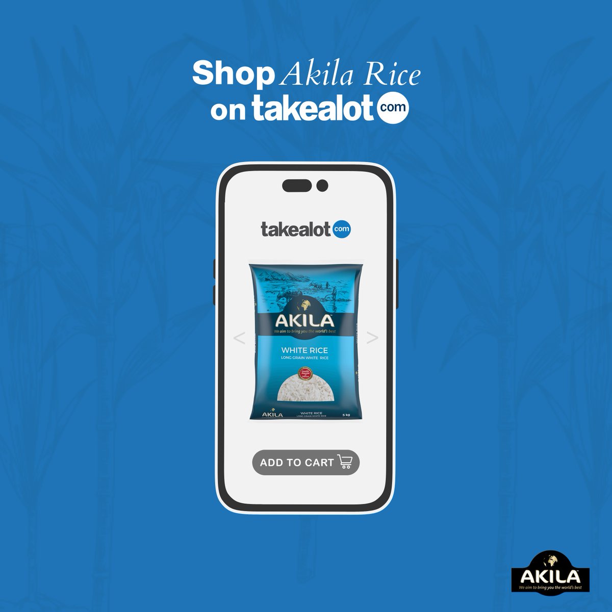 Shopping just got easier! 🛒✨

Tap the link on the product you love in our stories and head straight to Takealot. 

#AkilaFoods #AkilaMoments #AkilaSA #AkilaFoodsSA #Foodie #Family #Quality #Takealot #OnlineShopping #Convenience
