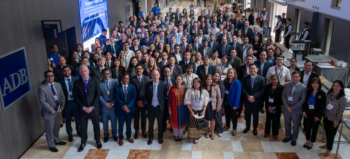 ADB hosted the 16th Regional Environmentally Sustainable Transport Forum in Asia this week, organized by the <a href="/DOTrPH/">DOTrPH 🇵🇭</a>, #UNCRD, <a href="/UNDESA/">UN DESA</a>,
<a href="/MOEJ_Climate/">MOE_Japan 環境省</a>, and <a href="/AIIB_Official/">AIIB</a>, highlighting commitments and solutions for sustainable pathways in the sector.
➡️uncrd.un.org/content/16th-e…
