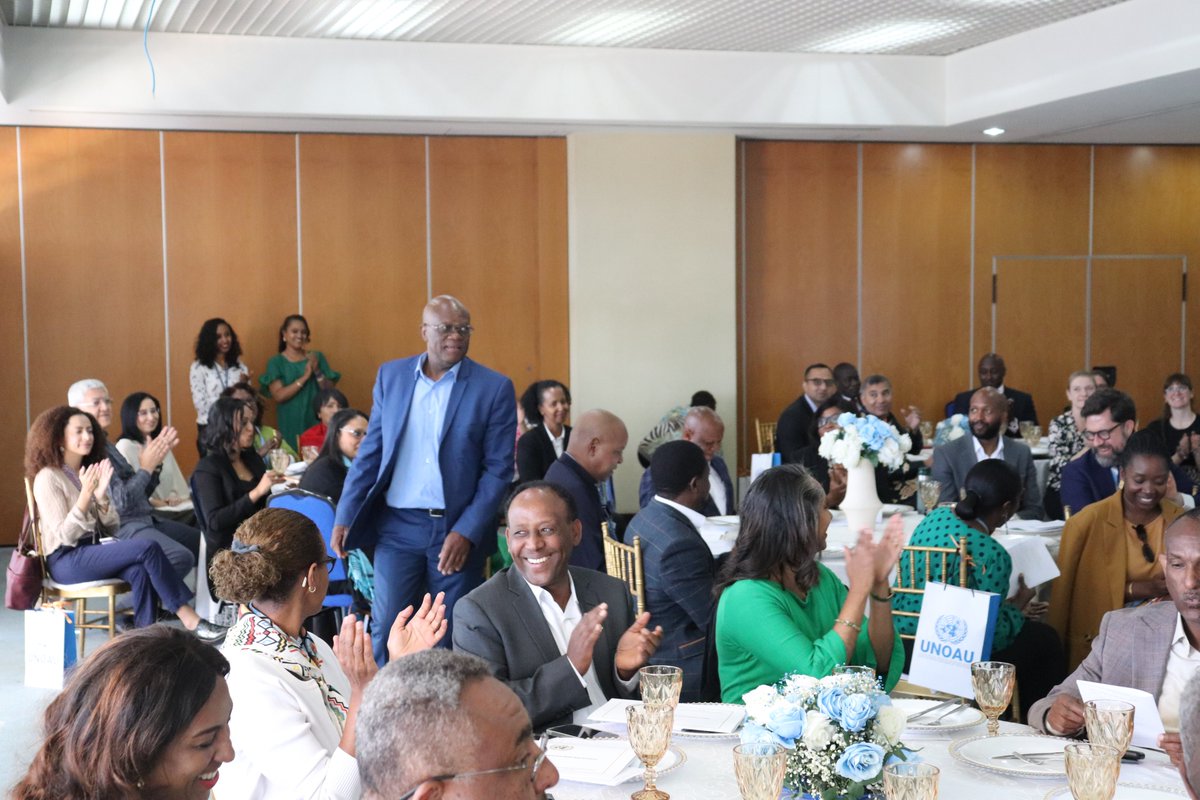 I extend my heartfelt congratulations to my esteemed colleagues <a href="/UNOAU_/">United Nations Office to the African Union - UNOAU</a> <a href="/OSE_HoA/">Office of the Special Envoy for the Horn of Africa</a> receiving the <a href="/UN/">United Nations</a> #LongServiceAwards. Your dedication, resilience, &amp; tireless service to peace &amp; humanity are truly inspiring. Thank you for your remarkable contributions! #Gratitude #UNFamilysharing