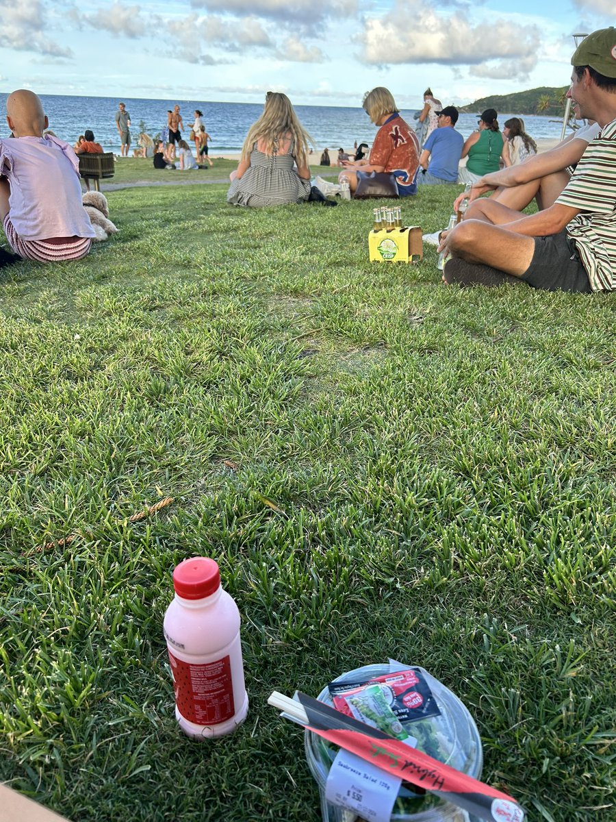 forgot something you’re allowed to do with adult money is buy supermarket sushi for dinner and eat it on the beach