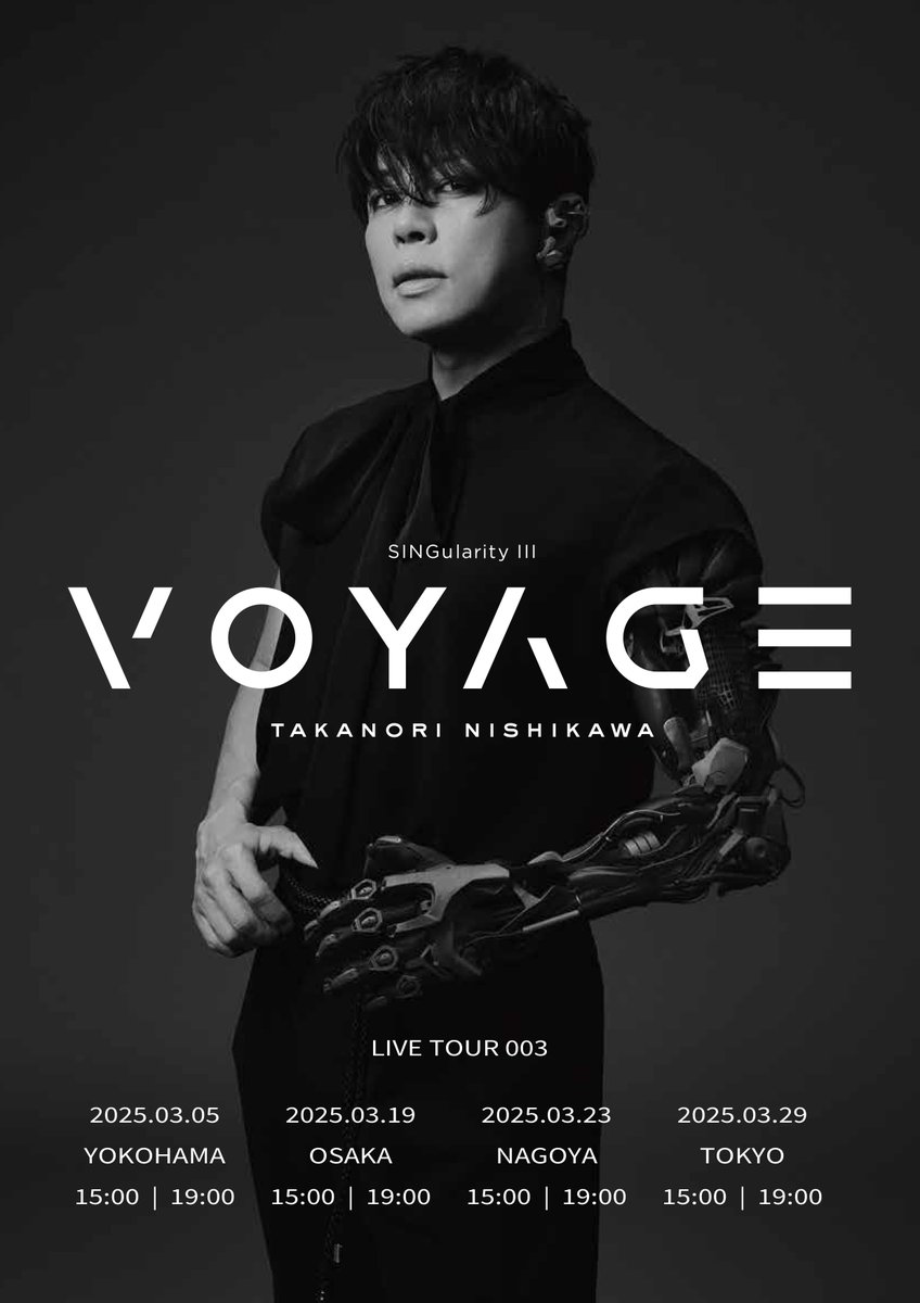 西川貴教/TAKANORI NISHIKAWA LIVE TOUR 003「S… TAKANORI NISHIKAWA LIVE TOUR 003「SINGularity III -VOYAGE-」【完全