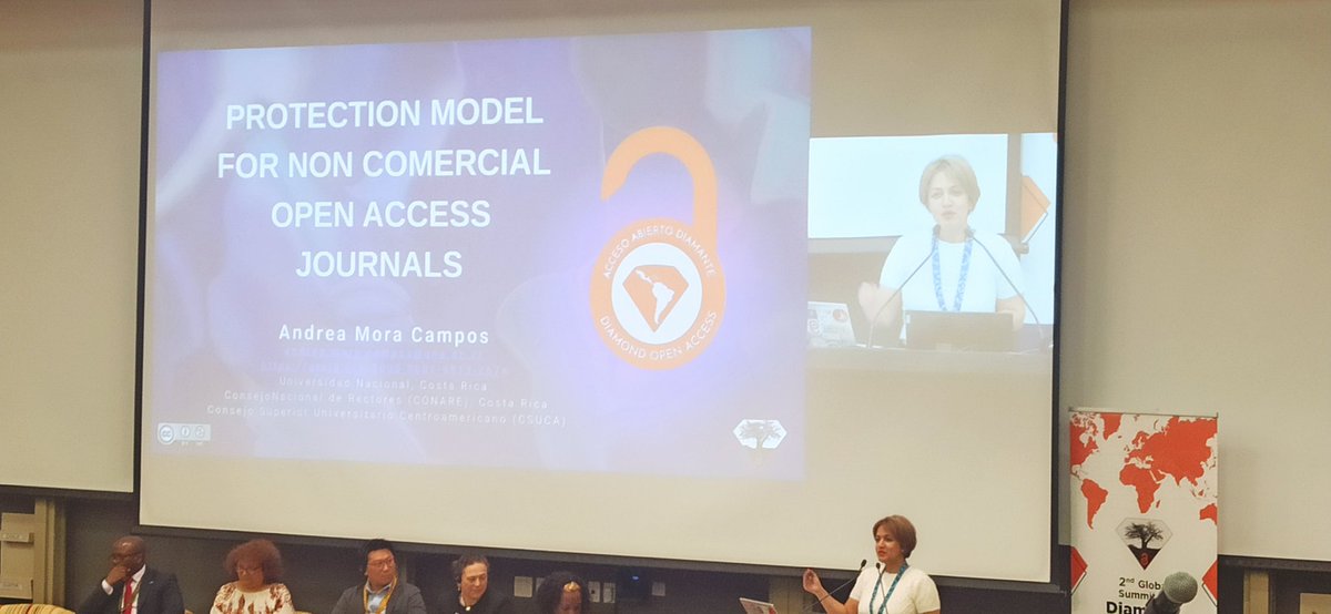 RevistaEducare's tweet photo. Hoy Andrea Mora expone el Modelo de Ciencia y Acceso Abierto de @comunidadUNACR en @GlobalDiamondOA 
#IamAnOApener
#FundamentalistaDeLaCienciaAbierta https://t.co/UDyGMrwaIo