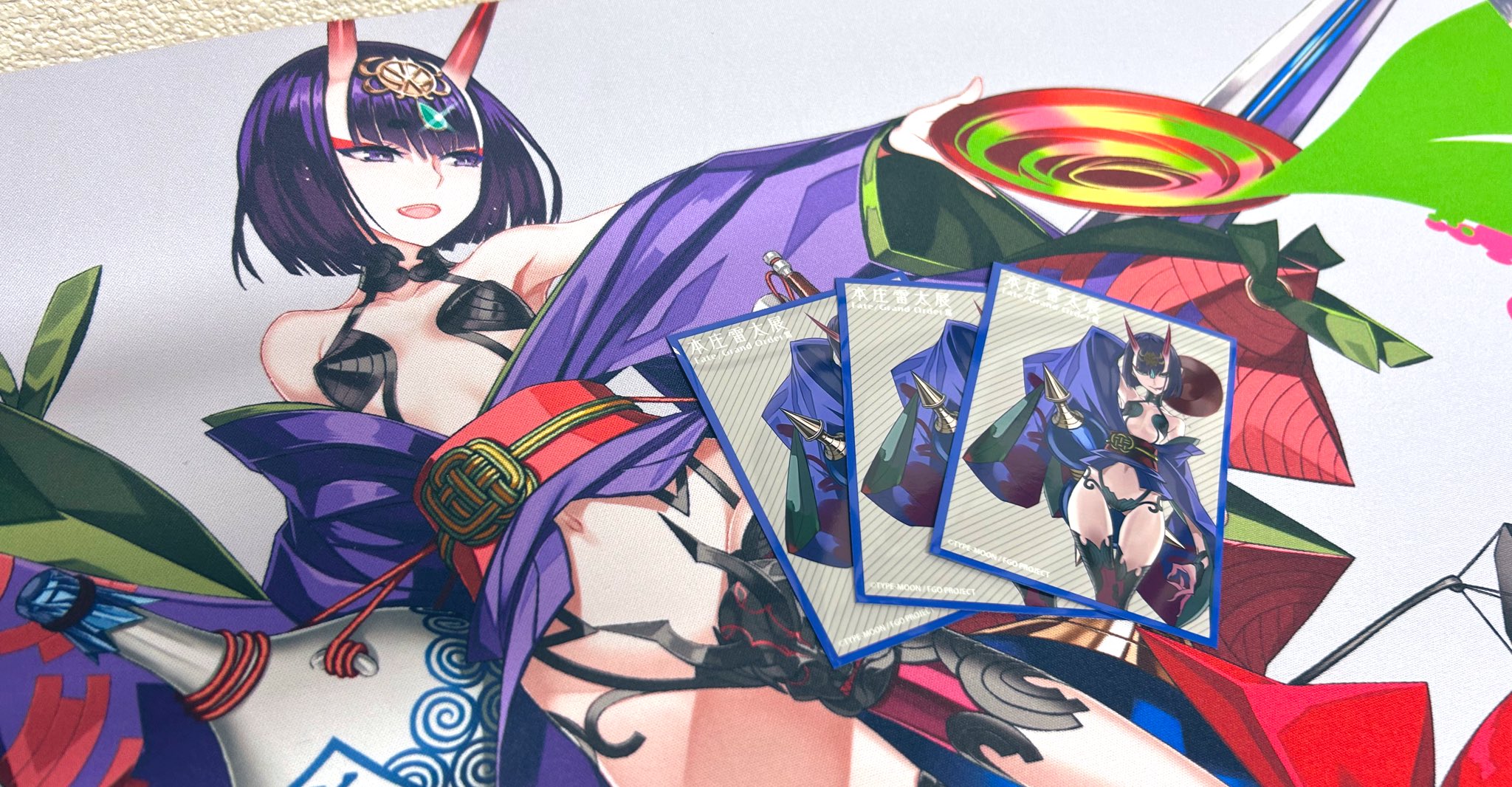 本日23時まで！本庄雷太展 FGO モリアーティ カードスリーブ 65