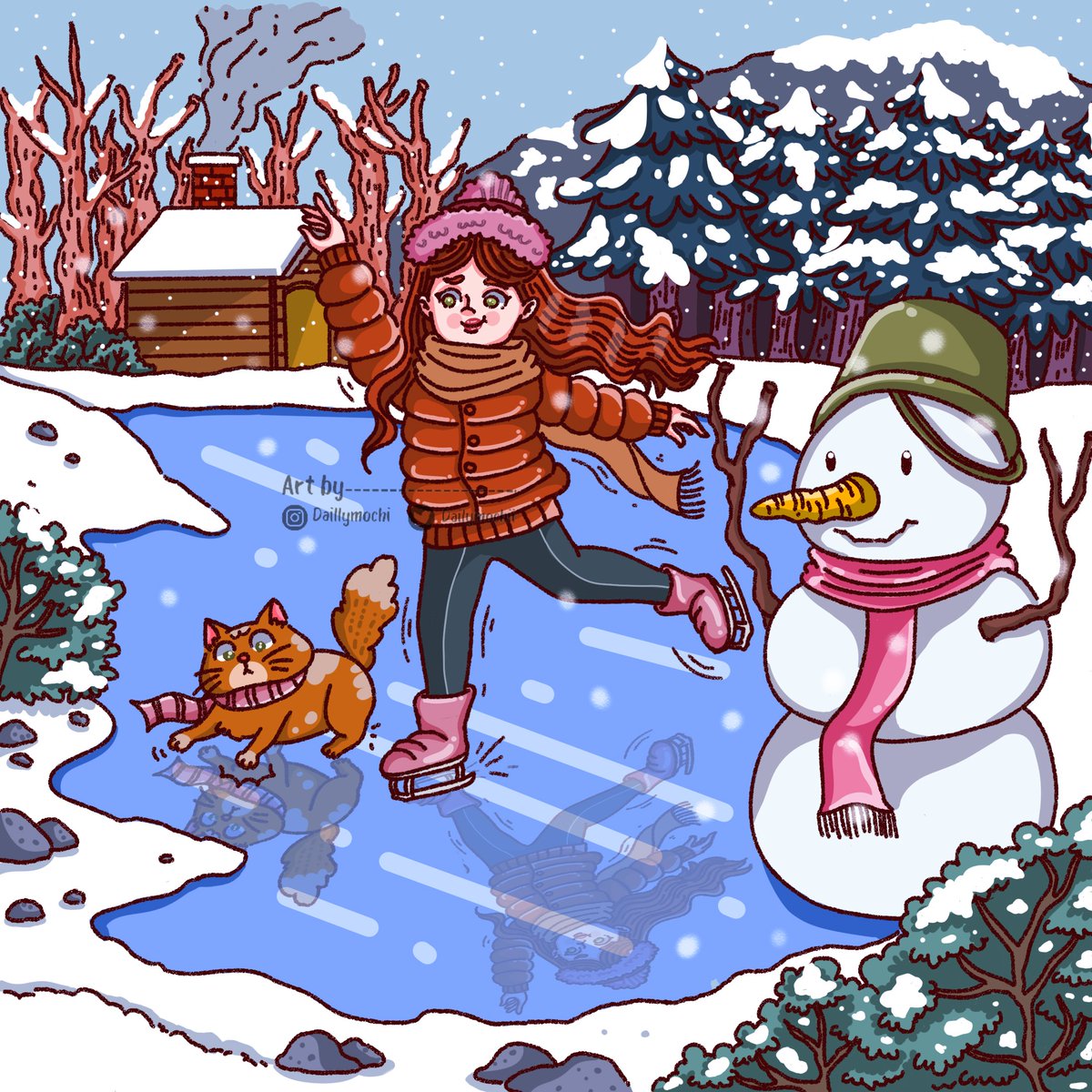 dailymochii's tweet photo. Ice skating 💃🏻

Join #sowuldtiys on Instagram 😀

#artidn #ArtistOfindonesia #ArtistsOnX #zonakaryaid https://t.co/1NzdEG1EwM