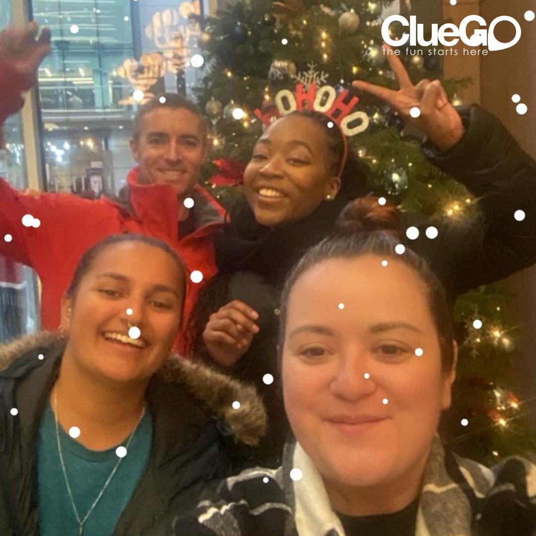 ClueGo_UK's tweet photo. 🎅🏻 Go Festive Fun! 🎉

What an incredible day hosting our Go Festive Event with the fantastic team at Benchmark in Holborn, London! 🏙️✨

#GoFestive #TeamBuilding #Christmas #LondonEvents #FestiveVibes https://t.co/k9wdr4H9Ms