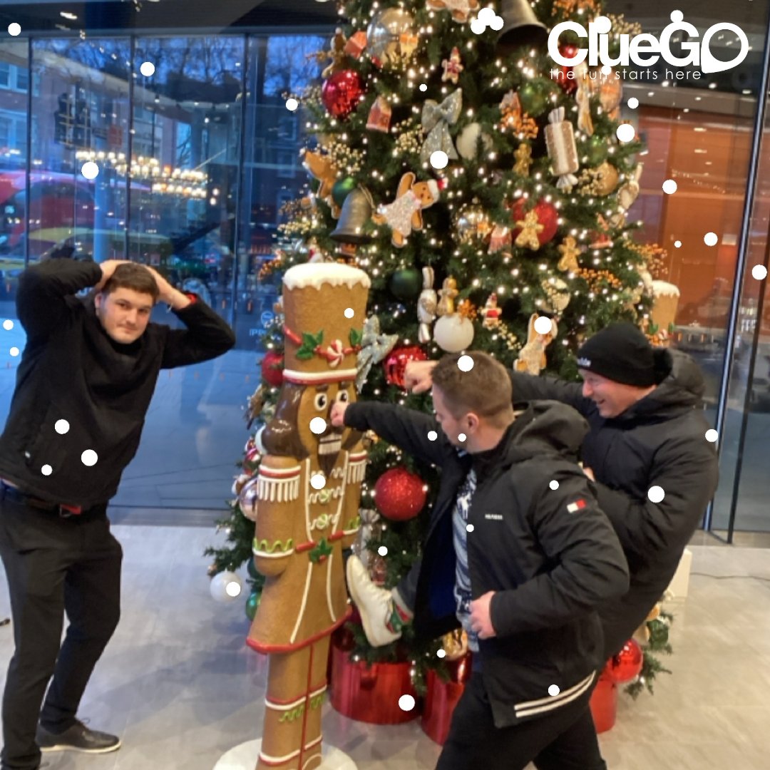 ClueGo_UK's tweet photo. 🎅🏻 Go Festive Fun! 🎉

What an incredible day hosting our Go Festive Event with the fantastic team at Benchmark in Holborn, London! 🏙️✨

#GoFestive #TeamBuilding #Christmas #LondonEvents #FestiveVibes https://t.co/k9wdr4H9Ms