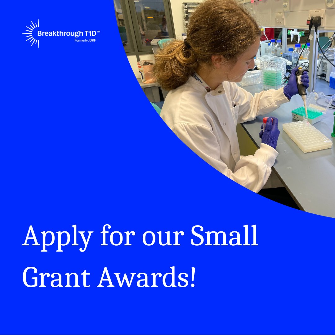 BT1DUK's tweet image. Our Small Grant Awards are back🌟

We have funding of up to £30,000 for UK-based early career researchers to conduct type 1 diabetes research for a max of 12 months 🔬

Apply now 👉 bit.ly/49zskBz

🗓️ Deadline: Monday 7 April 2025

#ECRs #funding #research #Type1Diabetes